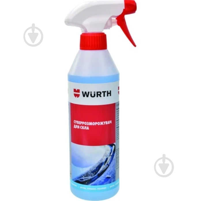 Размораживатель стекла WURTH SUPER 0892331201 500 мл - фото 1