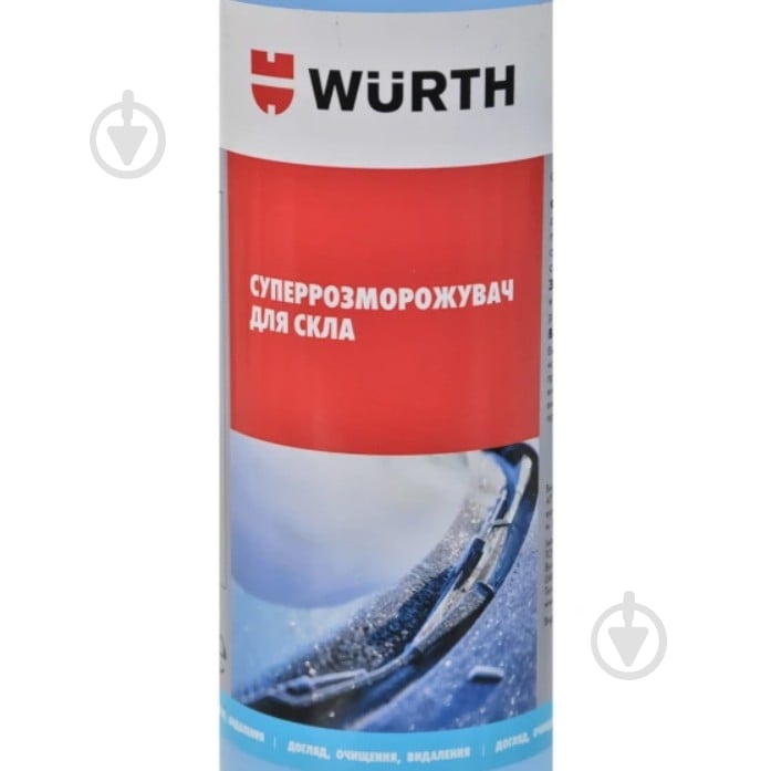 Размораживатель стекла WURTH SUPER 0892331201 500 мл - фото 2