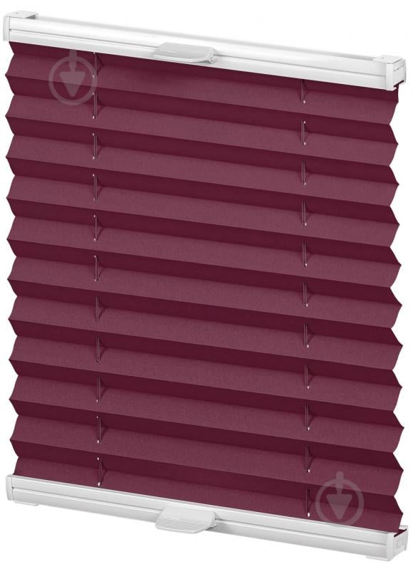 Штора-плиссе Rollotex ткань DUO ECORO 103х100 см Бордовый - фото 1 Штора-плиссе Rollotex ткань DUO ECORO 103х100 см Бордовый - фото 1