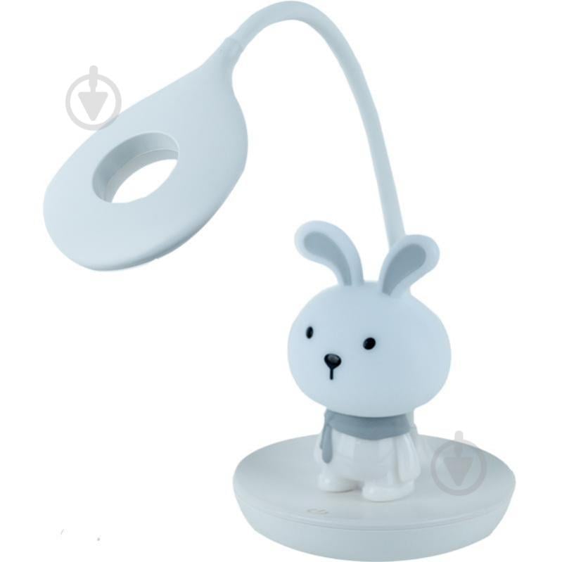 Настільна лампа KITE LED Bunny 2x2,5 Вт білий K24-492-1-1 - фото 3 Настільна лампа KITE LED Bunny 2x2,5 Вт білий K24-492-1-1 - фото 3