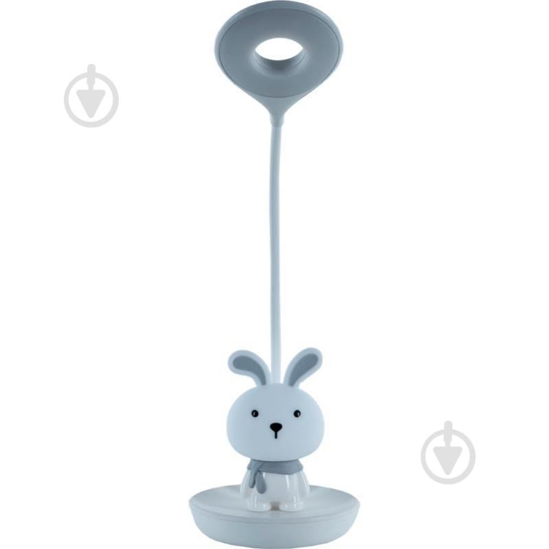 Настільна лампа KITE LED Bunny 2x2,5 Вт білий K24-492-1-1 - фото 1 Настільна лампа KITE LED Bunny 2x2,5 Вт білий K24-492-1-1 - фото 1
