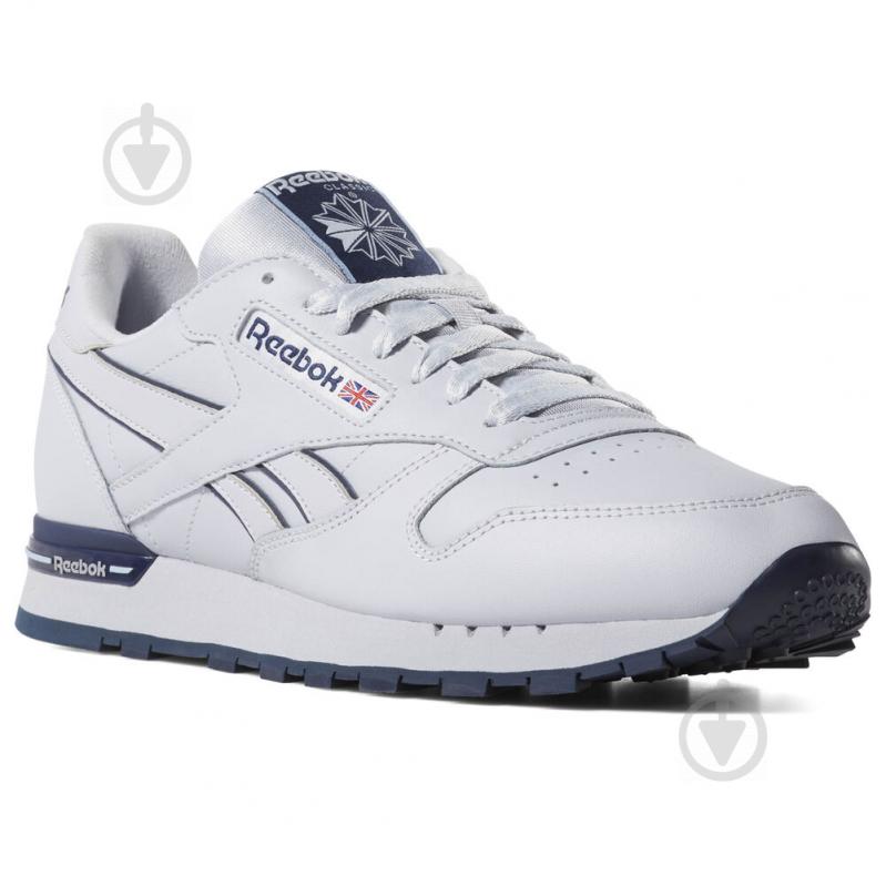 Кросівки чоловічі Reebok CL LEATHER MU DV3930 р.39 сірі - фото 10