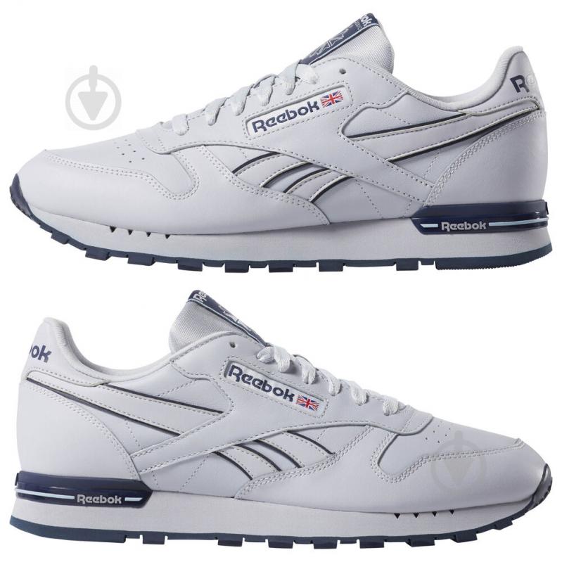 Кроссовки мужские Reebok CL LEATHER MU DV3930 р.39 серые - фото 7