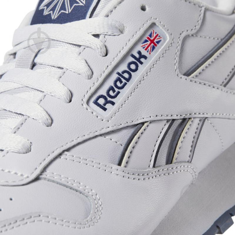 Кроссовки мужские Reebok CL LEATHER MU DV3930 р.39 серые - фото 9