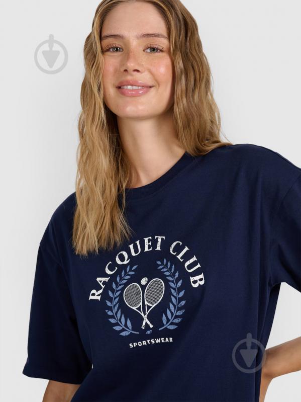 Футболка 4F TSHIRT F3158 4FRAW25TTSHF3158-31S р.S синий - фото 3 Футболка 4F TSHIRT F3158 4FRAW25TTSHF3158-31S р.S синий - фото 3