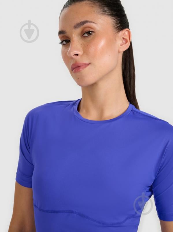 Майка 4F TSHIRT FNK F1518 4FWAW25TFTSF1518-36S р.S фиолетовый - фото 3