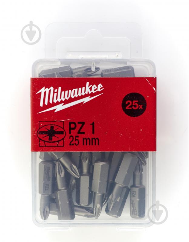 Бита Milwaukee PZ1 25 шт. 4932399589 - фото 1