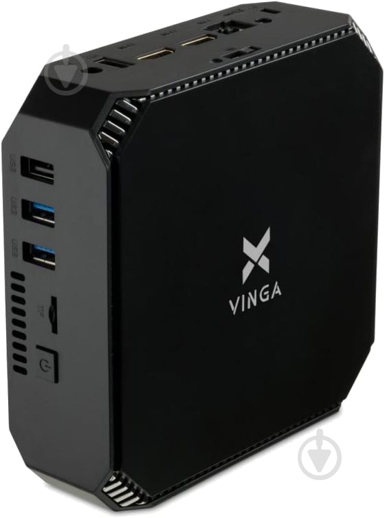 Комп'ютер Vinga Mini PC V500 (V500J4125.8480) black - фото 4