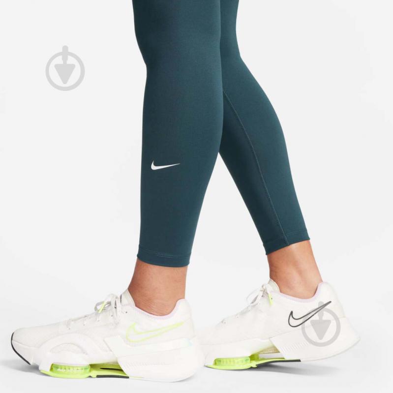 Лосины Nike W NK ONE DF HR TGHT DM7278-328 р.XS серый - фото 4