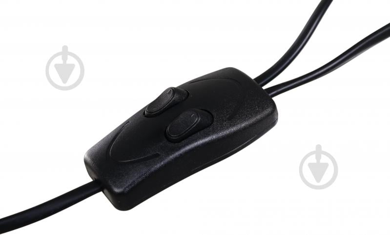 Торшер Sensio Monte-Carlo 60 Вт E27 черный с белым ALPL-TN028BL - фото 12