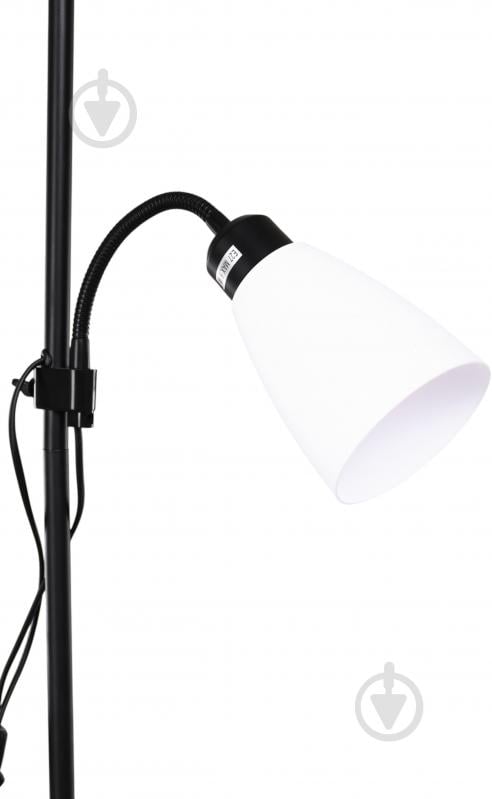 Торшер Sensio Monte-Carlo 60 Вт E27 черный с белым ALPL-TN028BL - фото 6
