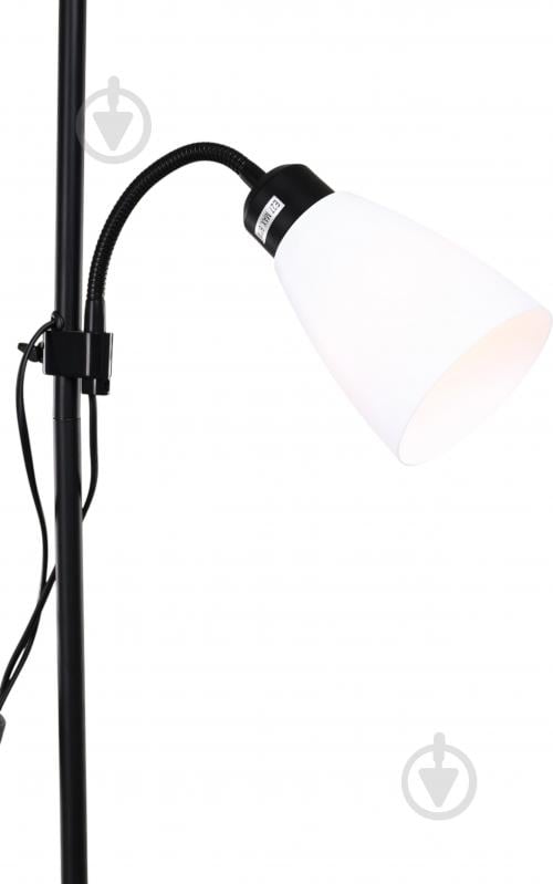 Торшер Sensio Monte-Carlo 60 Вт E27 черный с белым ALPL-TN028BL - фото 4