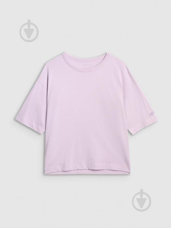 Футболка 4F TSHIRT F2350 4FWAW25TTSHF2350-52S р.XL фіолетовий - фото 5