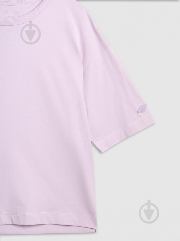 Футболка 4F TSHIRT F2350 4FWAW25TTSHF2350-52S р.XL фіолетовий - фото 6