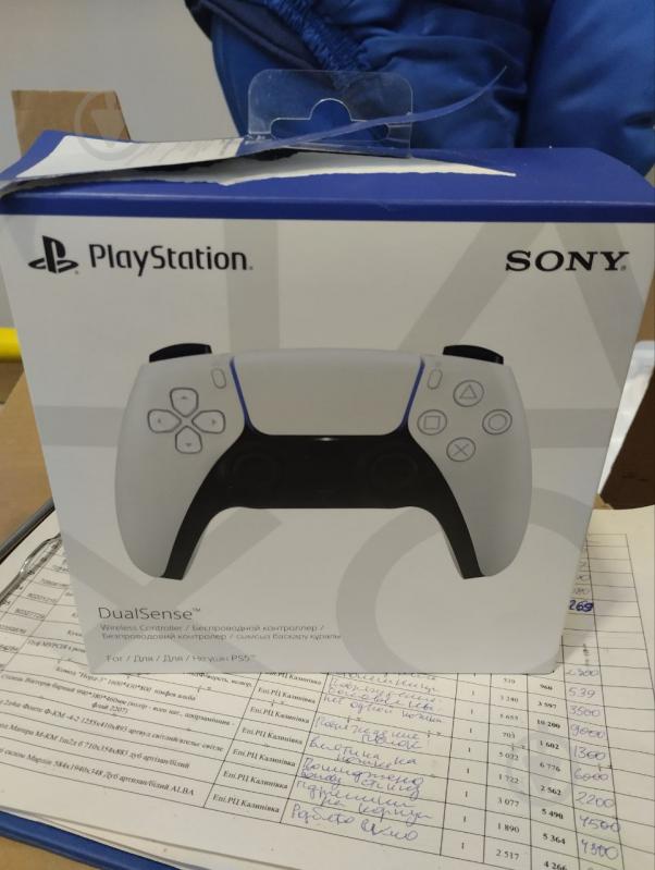 УЦЕНКА! геймпад беспроводной Sony DualSense для PS5 White (9399902) - фото 6