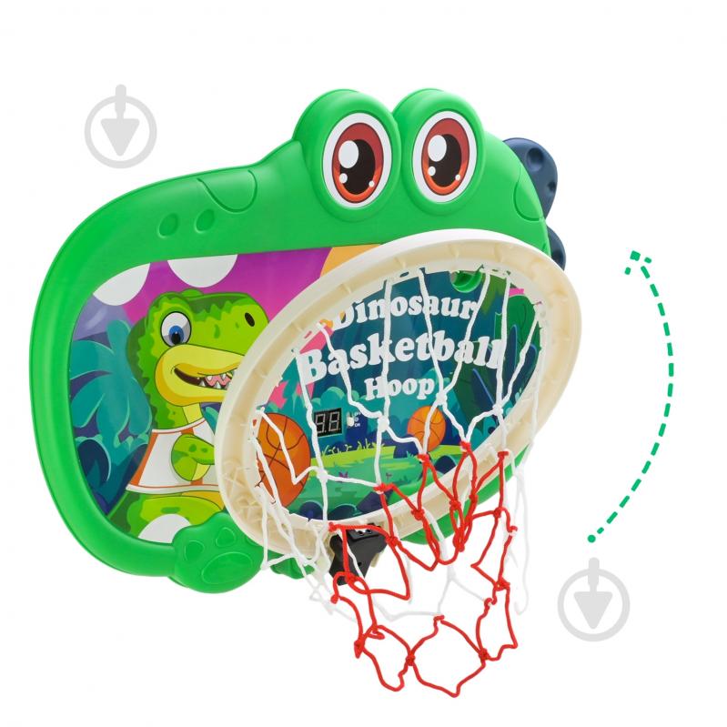 Игровой набор для баскетбола Shantou Динозавр 777-407A - фото 3 Игровой набор для баскетбола Shantou Динозавр 777-407A - фото 3