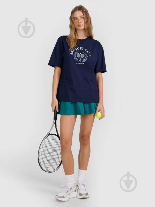 Футболка 4F TSHIRT F3158 4FRAW25TTSHF3158-31S р.XS синій - фото 5 Футболка 4F TSHIRT F3158 4FRAW25TTSHF3158-31S р.XS синій - фото 5