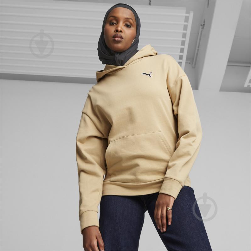 Джемпер Puma BETTER ESSENTIALS HOODIE FL 67680484 р.S бежевий - фото 3