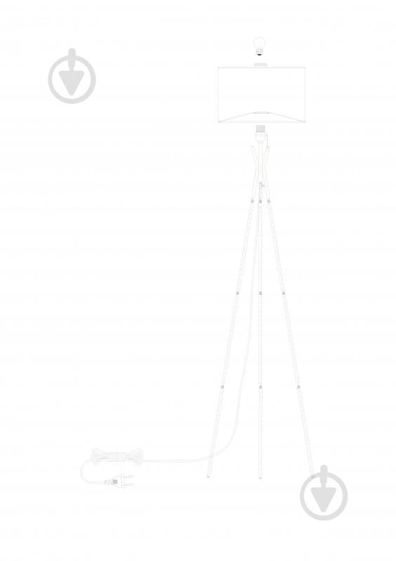 Торшер Sensio Tourelles 40 Вт E27 черный/золото ALPL-TN137F-B - фото 2 Торшер Sensio Tourelles 40 Вт E27 черный/золото ALPL-TN137F-B - фото 2