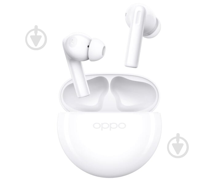 Bluetooth-гарнітура OPPO Enco Buds 2 white (ETE41 MOONLIGHT) - фото 3