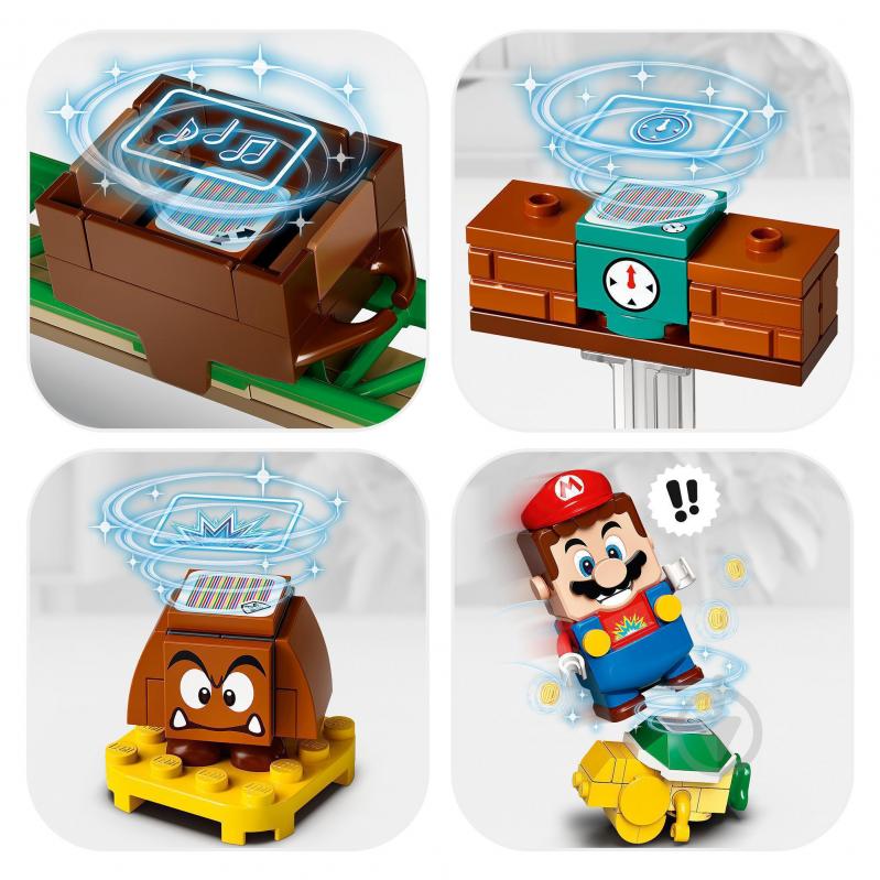 Конструктор LEGO Super Mario Дрифт-заїзд із рослиною-піраньєю. Додатковий рівень 71365 - фото 5