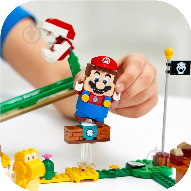 Конструктор LEGO Super Mario Дрифт-заїзд із рослиною-піраньєю. Додатковий рівень 71365 - фото 9