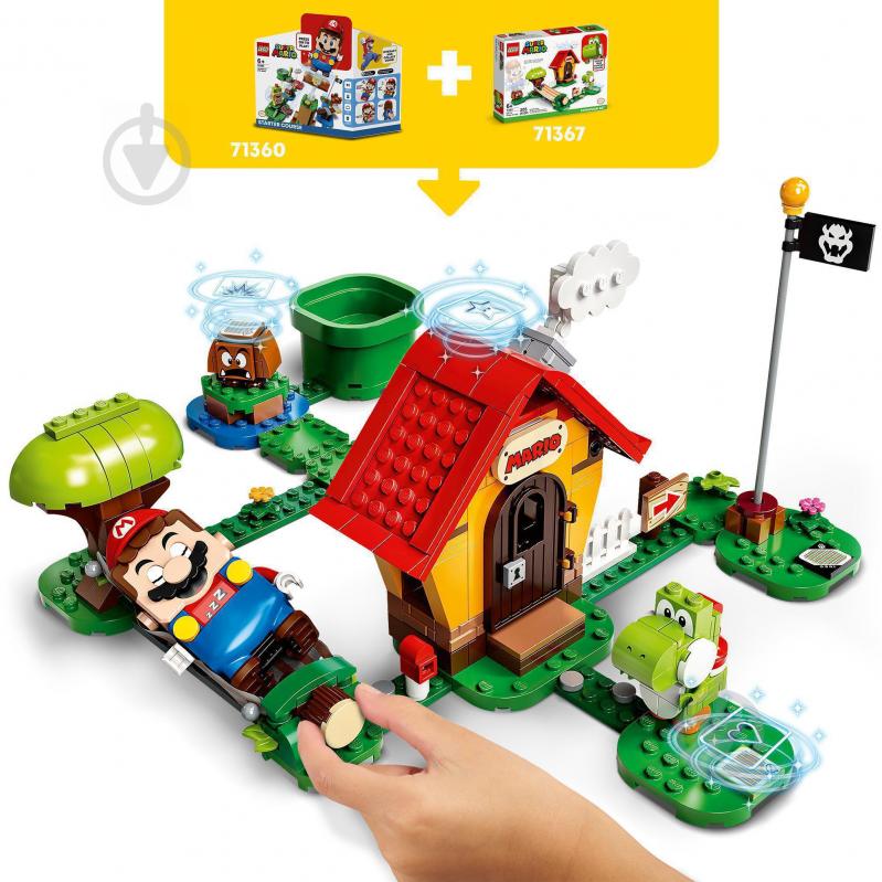 Конструктор LEGO Super Mario Будинок Маріо і Йоші. Додатковий рівень 71367 - фото 4