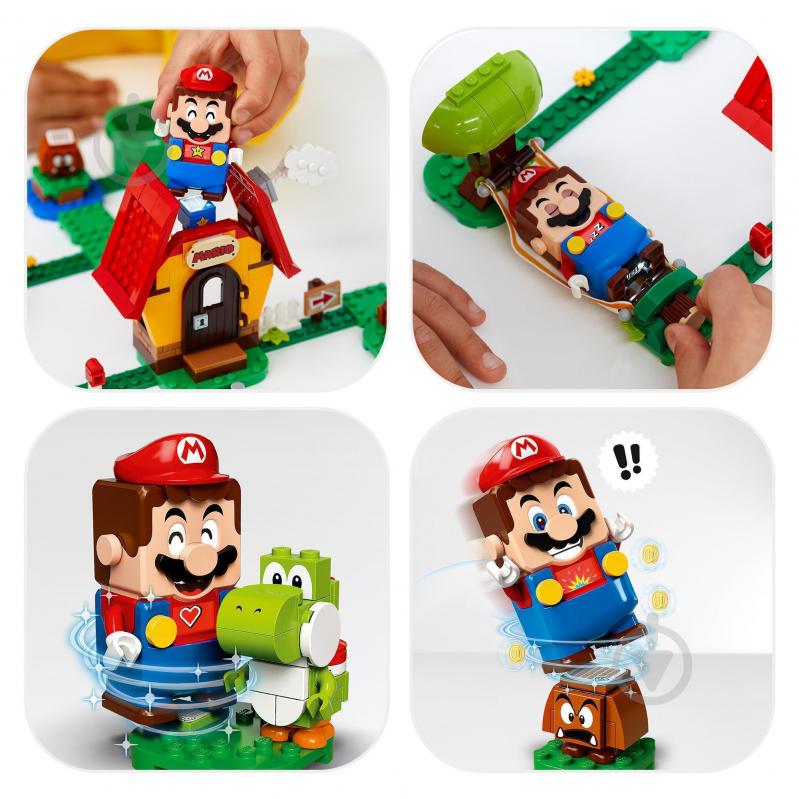 Конструктор LEGO Super Mario Будинок Маріо і Йоші. Додатковий рівень 71367 - фото 6