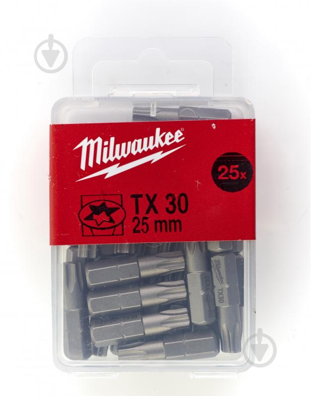 Бита Milwaukee Torx 25 шт. 4932399599 - фото 1