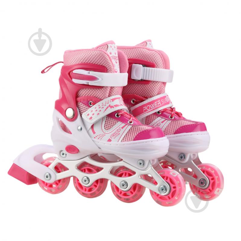 Роликовые коньки Shantou RL2501 р. 30-33 в ассортименте - фото 5