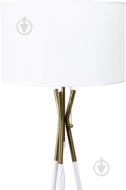 Торшер Sensio Tourelles 40 Вт E27 белый/золото ALPL-TN137F-W - фото 3