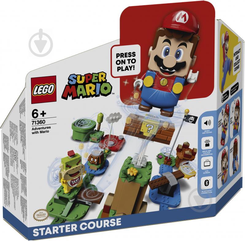 Конструктор LEGO Super Mario Приключения вместе с Марио. Стартовый набор 71360 - фото 3