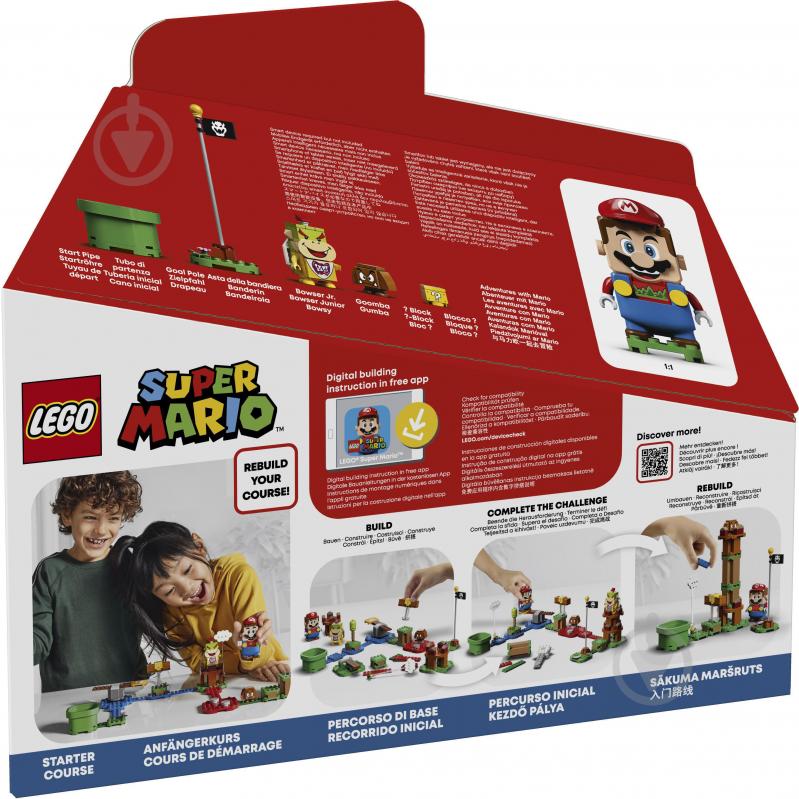 Конструктор LEGO Super Mario Приключения вместе с Марио. Стартовый набор 71360 - фото 4