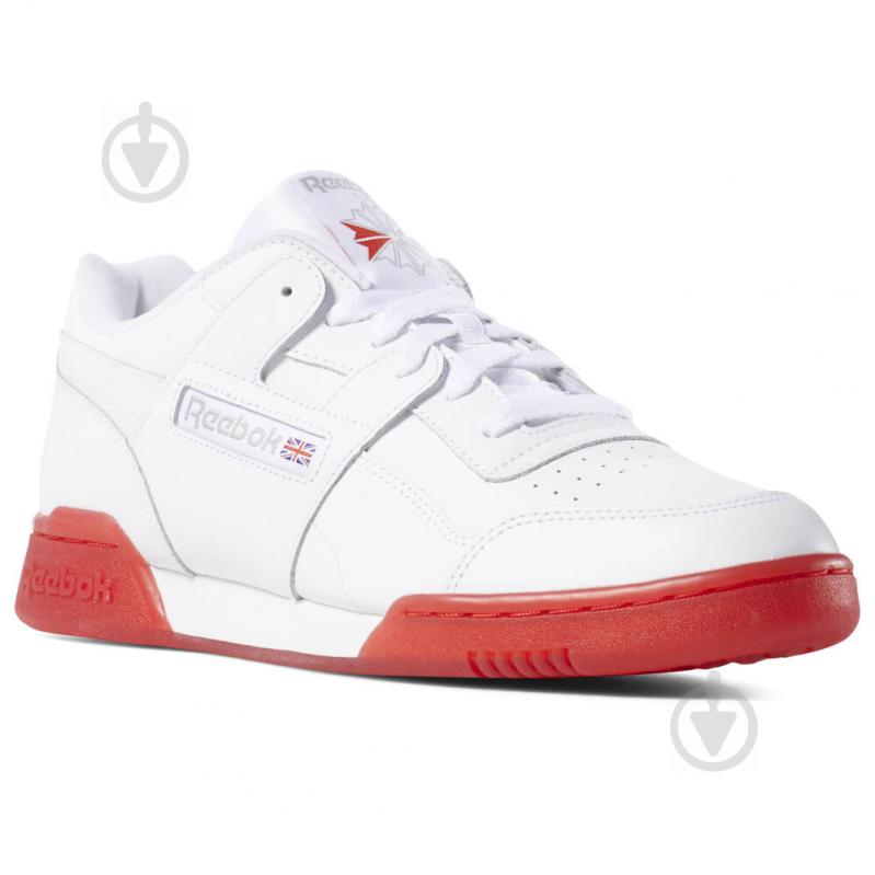 Кросівки чоловічі Reebok WORKOUT PLUS MU DV4283 р.41 білі - фото 1