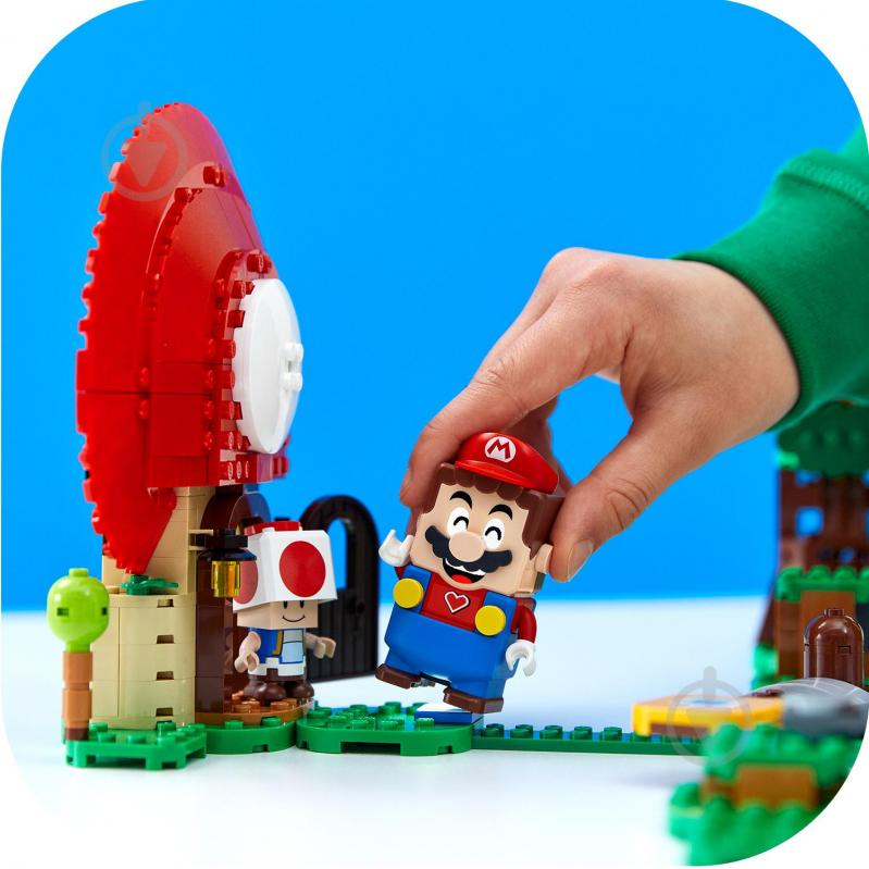 Конструктор LEGO Super Mario Пошук скарбів із Тоадом. Додатковий рівень 71368 - фото 3