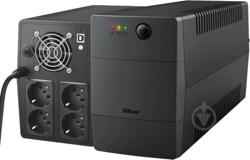 Джерело безперебійного живлення (ДБЖ) Trust Paxxon 1500VA UPS 23505 - фото 5