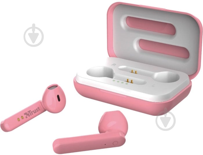 Наушники Trust Primo Touch True Wireless Mic pink (23782) - фото 3