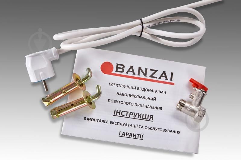 Бойлер BANZAI 30DINOX20 E-ANODE - фото 6