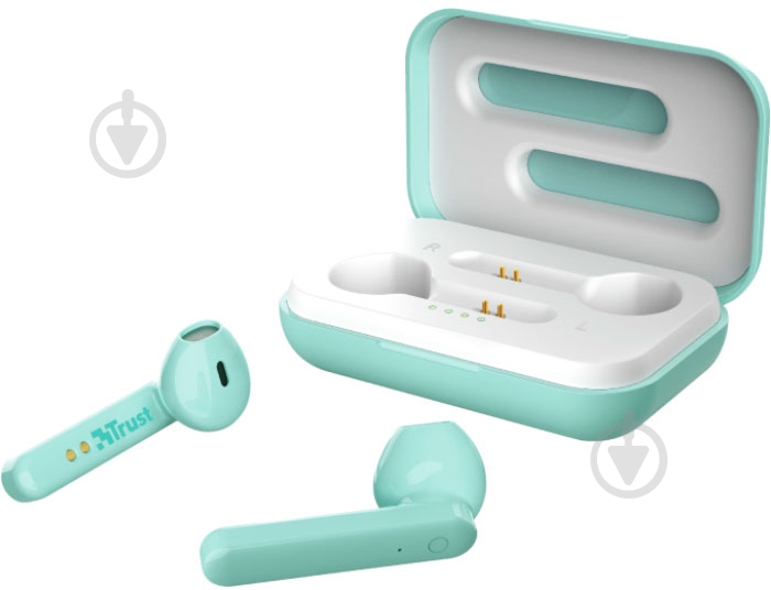Наушники Trust Primo Touch True Wireless Mic Mint (23781) - фото 3
