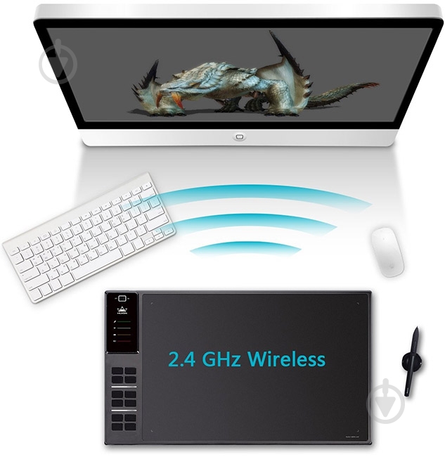 Планшет графический Huion Giano WH1409 - фото 9