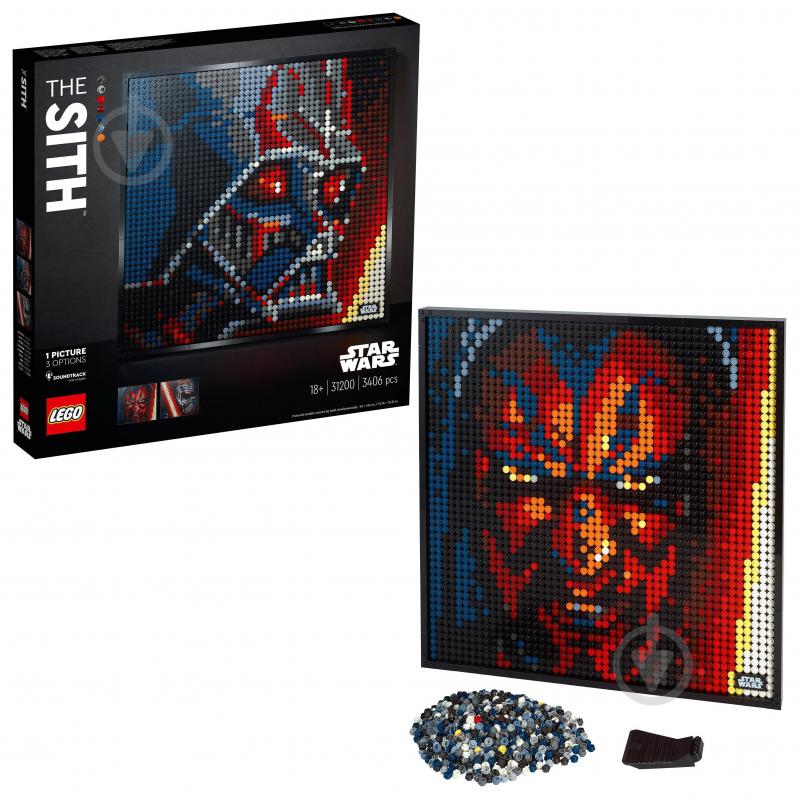 Конструктор LEGO Art Star Wars Ситх 31200 - фото 10