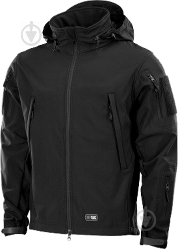 Куртка чоловіча демісезонна ESDY SOFTSHELL ESDY SHARK SKIN 01 р.XXL чорна - фото 1