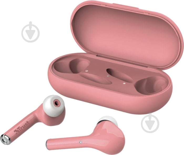 Наушники Trust Nika Touch True Wireless Mic pink (23704) - фото 3