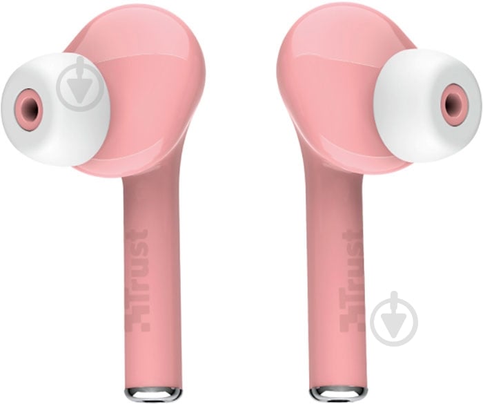 Наушники Trust Nika Touch True Wireless Mic pink (23704) - фото 5