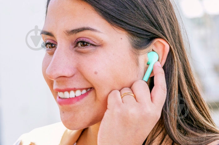 Наушники Trust Nika Touch True Wireless Mic Mint (23703) - фото 7