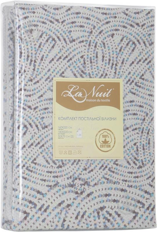 Комплект постельного белья Lily 1,5 бело-фиолетовый La Nuit - фото 6