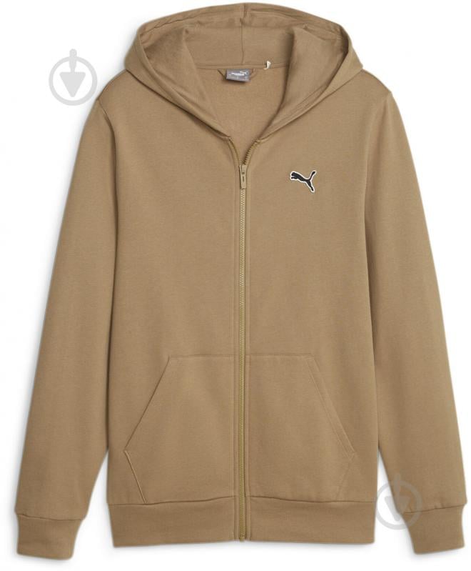 Джемпер Puma BETTER ESSENTIALS FULL-ZIP HOODIE FL 67681585 р.L коричневий - фото 1