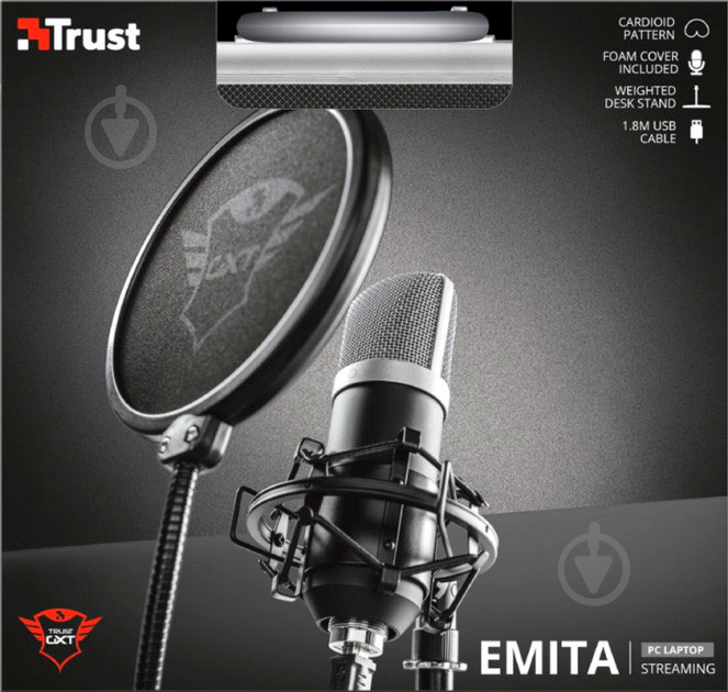 Микрофон Trust GXT 252 Emita Streaming USB (21753) (21753) - фото 18