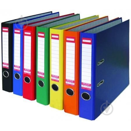 Папка-регистратор А4 5 см зелена Optima - фото 2