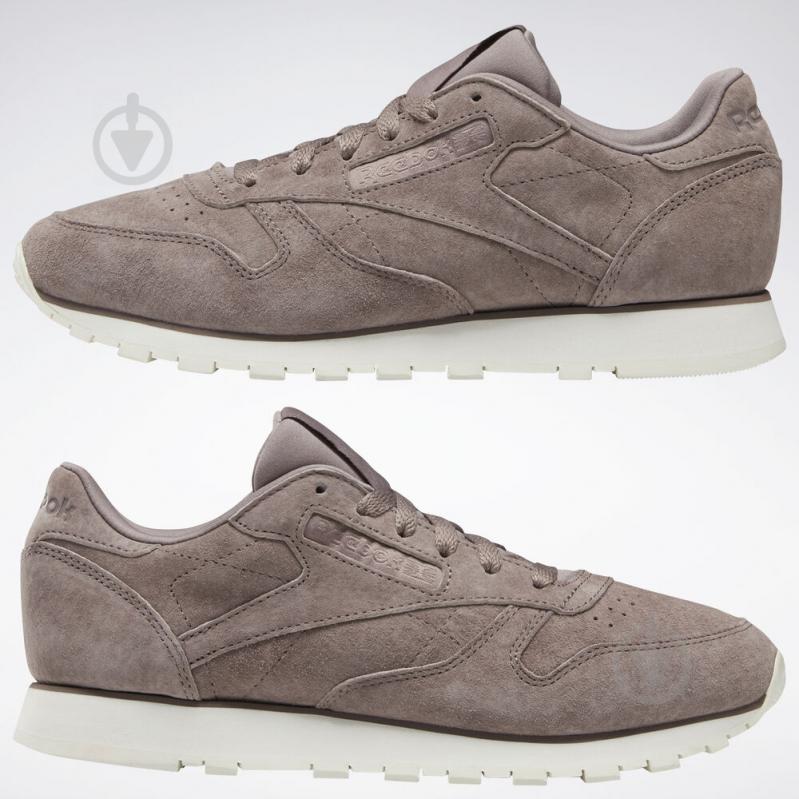 Кросівки жіночі Reebok CL LTHR DV8506 р.36 коричневі - фото 7